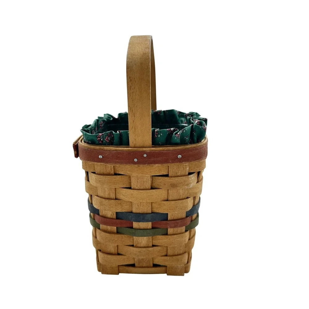 Vintage Longaberger Shades of Autumn Bittersweet Basket 1992‎ Liner Protector